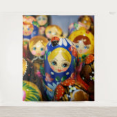 人形ロシアののネスト タペストリー (正面)