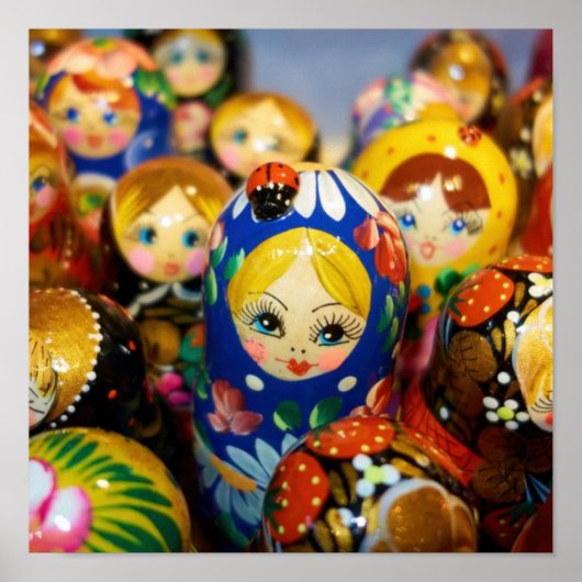 人形ロシアののネスト ポスター (正面)