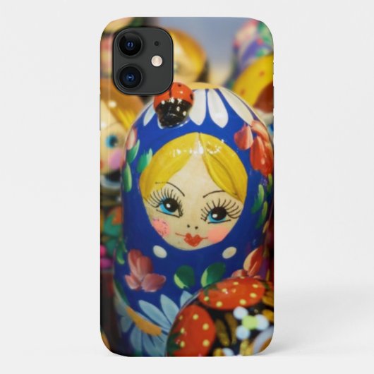 人形ロシアののネスト Case-Mate iPhoneケース (裏面)