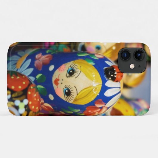 人形ロシアののネスト Case-Mate iPhoneケース (裏面(横))