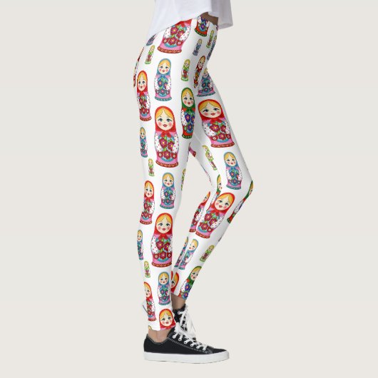 人形ロシアのの首飾り レギンス (右)