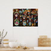 人形ロシアのポスター ポスター (キッチン)