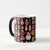 人形ロシアのマグ モーフィングマグカップ (正面左)