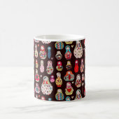 人形ロシアのマグ モーフィングマグカップ (中央)