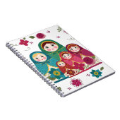 人形ロシアの手帳 ノートブック (右側)