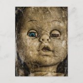 人形不気味。 ポストカード (正面)