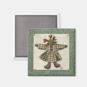 人形初期の磁石 マグネット (正面/裏面)