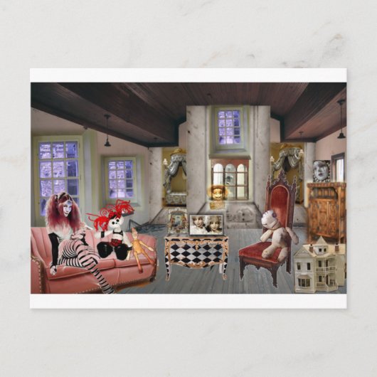 人形失った地に ポストカード (正面)