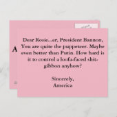 人形遣い ポストカード (正面/裏面)