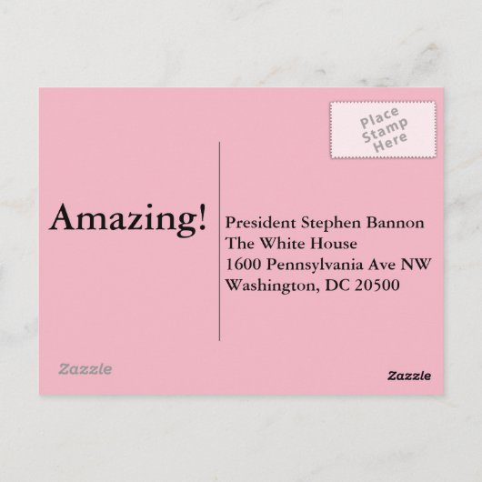 人形遣い ポストカード (裏面)