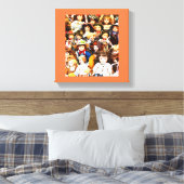 人形 キャンバスプリント (インサイチュ (寝室))