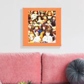 人形 キャンバスプリント (インサイチュ (リビング))