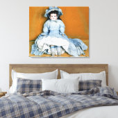 人形 キャンバスプリント (インサイチュ (寝室))