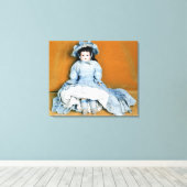 人形 キャンバスプリント (インサイチュ (ウッドフロア))