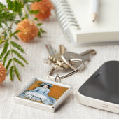 人形 キーホルダー (側面)