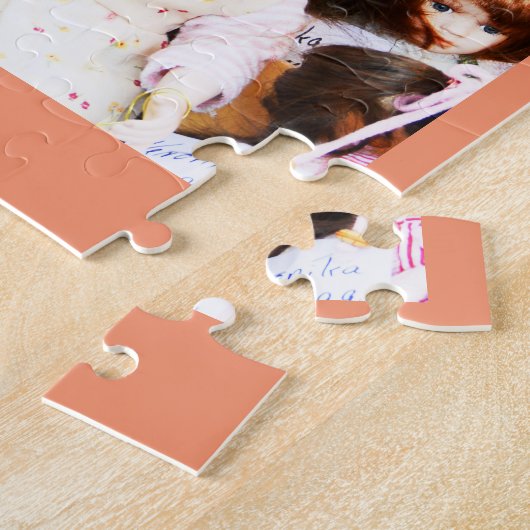 人形 ジグソーパズル (側面)