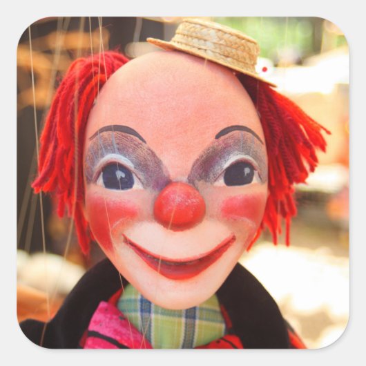 人形 スクエアシール (正面)