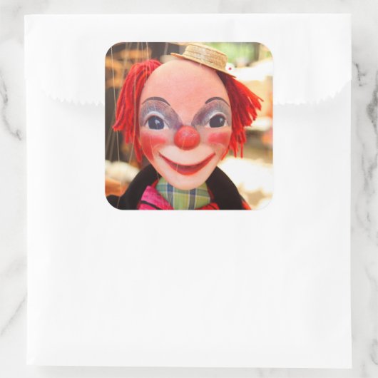 人形 スクエアシール (バッグ)