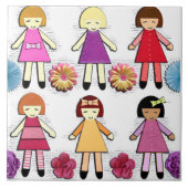 人形 タイル (正面)