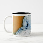 人形 ツートーンマグカップ (左)