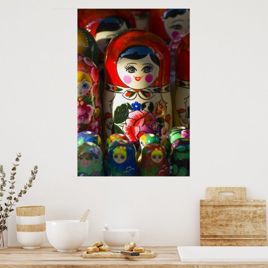 人形 ポスター (キッチン)