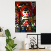 人形 ポスター (ホームオフィス)