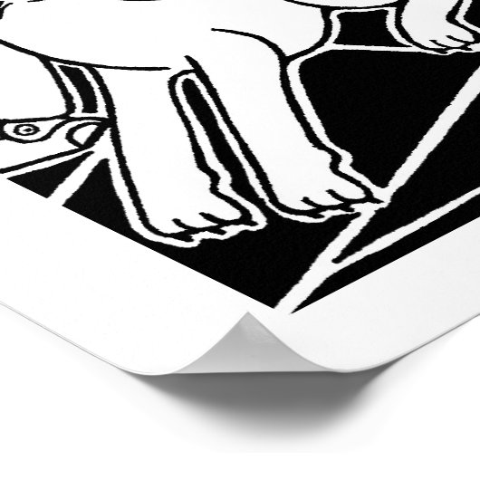 人形 ポスター (角)