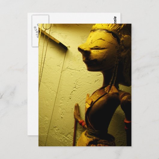 人形 ポストカード (正面/裏面)