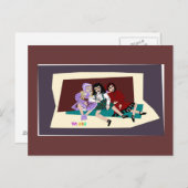 人形 ポストカード (正面/裏面)