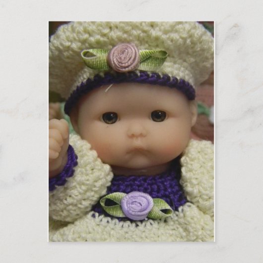 人形 ポストカード (正面)