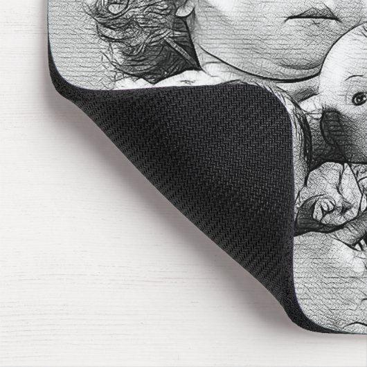 人形 マウスパッド (コーナー)