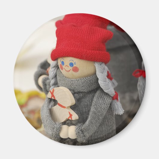 人形 マグネット (正面)