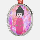 人形 メタルオーナメント (左)