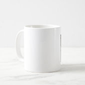 人形、猫 コーヒーマグカップ (正面左)