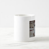 人形、猫 コーヒーマグカップ (中央)