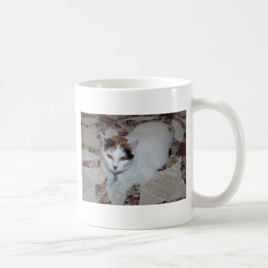 人形、猫 コーヒーマグカップ (右)
