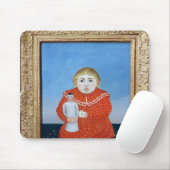 人形、c.1892またはc.1904-05の女の子 マウスパッド (マウス)