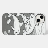 人形 Case-Mate iPhoneケース (裏面 (横))