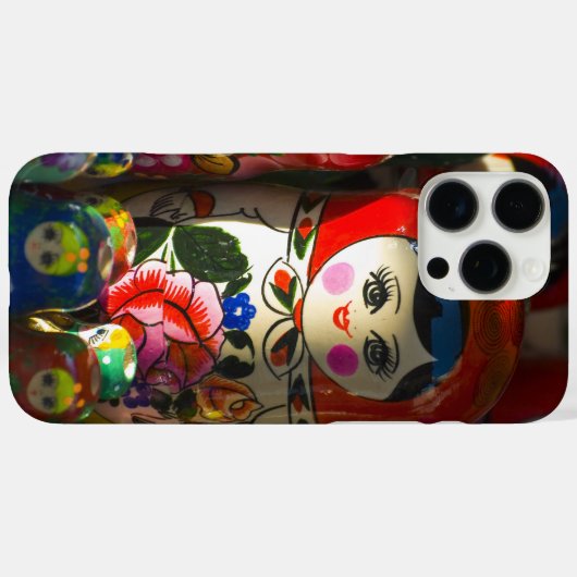 人形 Case-Mate iPhoneケース (裏面 (横))