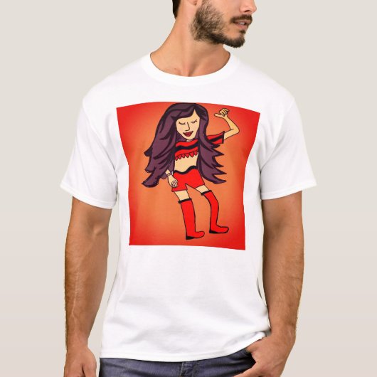 人形 Tシャツ (正面)
