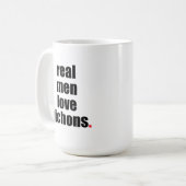 人愛Bichonsの実質のマグ コーヒーマグカップ (正面左)