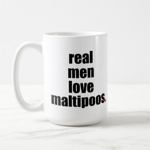 人愛Maltipoosの実質のマグ コーヒーマグカップ