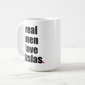 人愛Vizslasの実質のマグ コーヒーマグカップ (正面左)