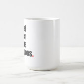 人愛Yorkipoosの実質のマグ コーヒーマグカップ (中央)