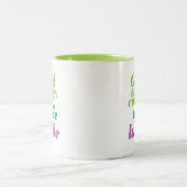 人感動的に来良いこと ツートーンマグカップ (中央)