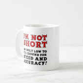 人手短いスピードと精度のおもしろマグカップ移動 コーヒーマグカップ (正面左)