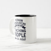 人教え々の大人への道 ツートーンマグカップ (正面左)