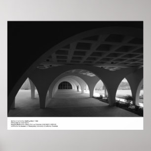 人文建物、1966年3月Ansel Adams ポスター
