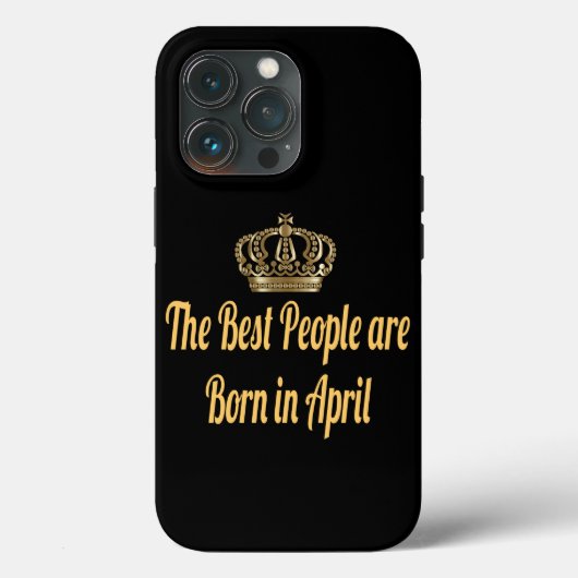 人最高の々は生まれ4月に入る。 Case-Mate iPhoneケース (裏面)