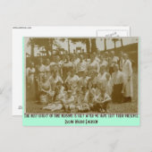 人最高のの素晴らし効果 ポストカード (正面/裏面)